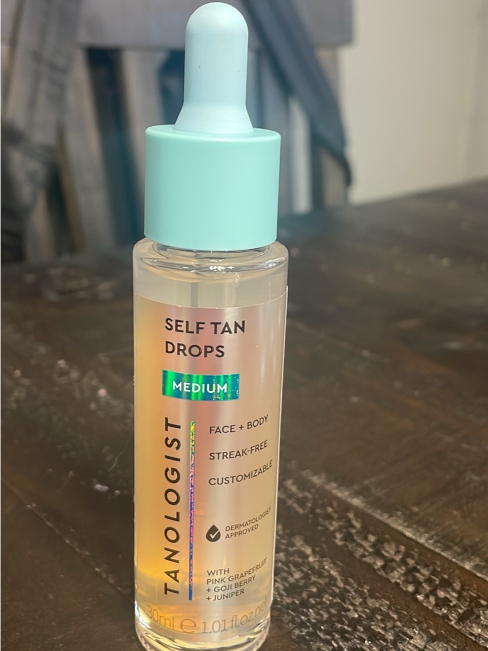 Tanologist Self Tan Drops - Medium - Mint Cap